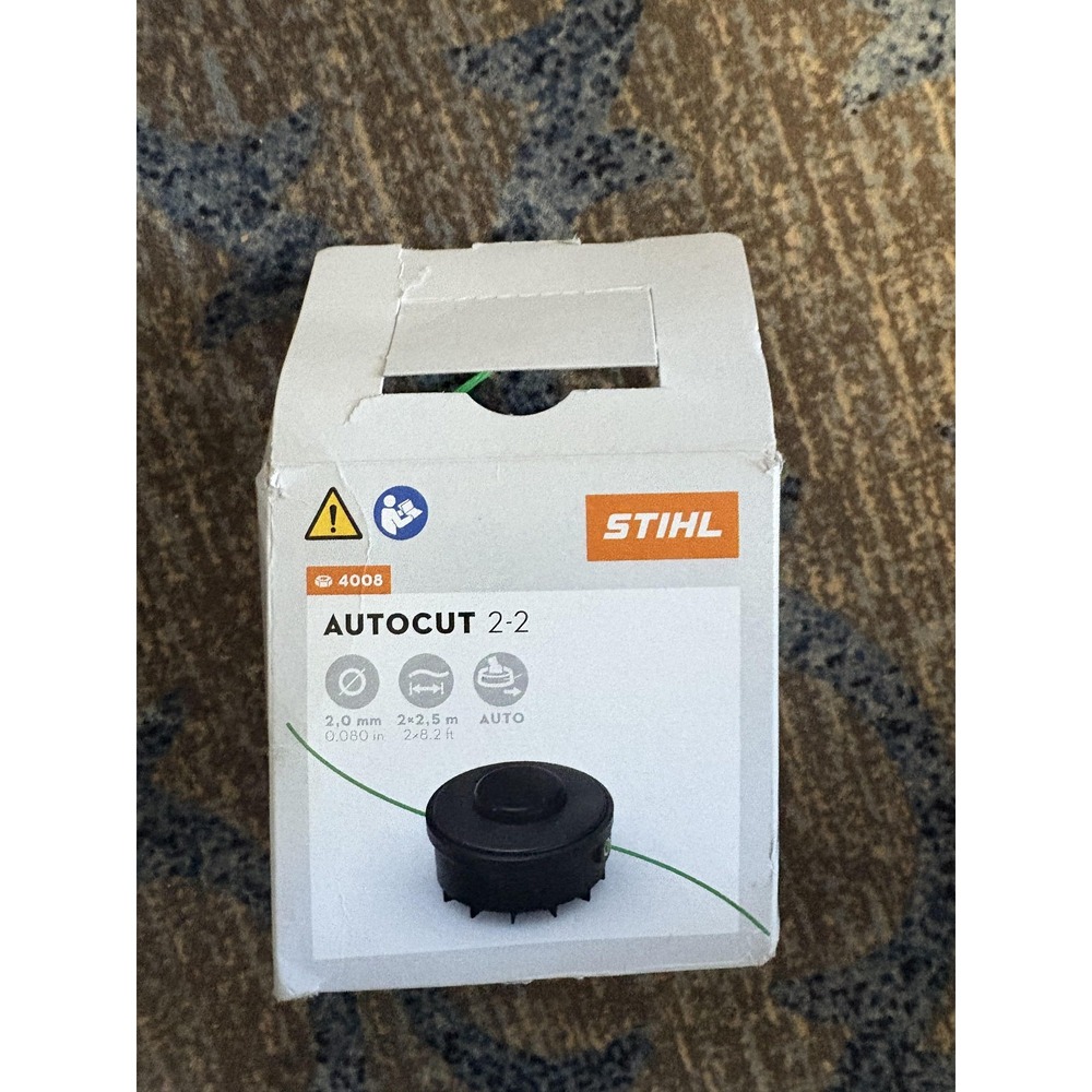 STIHL Autocut 2-2 Trimmer Head FSA 56‎ Line Mowing Head 4008 New Open Box